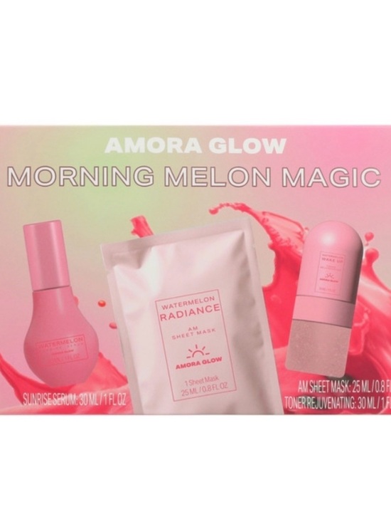 Other - Amora Glow Morning Melon Magic Set NIB